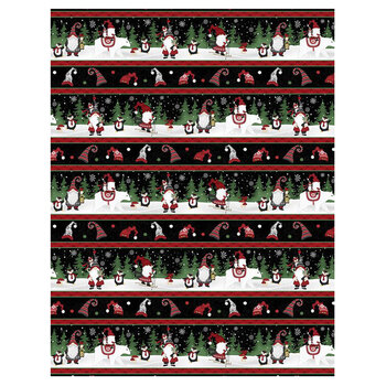 Snowy Gnomies 49370-973 Multi by Jennifer Pugh for Wilmington Prints, Image