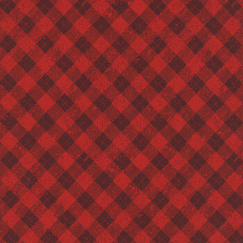Snowy Gnomies 49377-333 Red by Jennifer Pugh for Wilmington Prints
