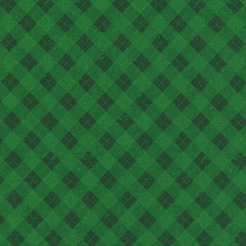 Snowy Gnomies 49377-777 Green by Jennifer Pugh for Wilmington Prints