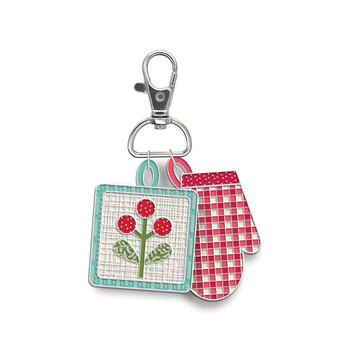Enamel Happy Charms - Hot Pads by Lori Holt, Image