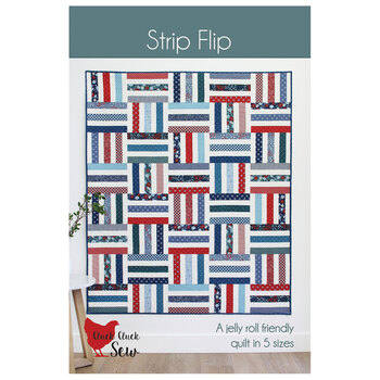 Strip Flip Quilt Pattern, Image