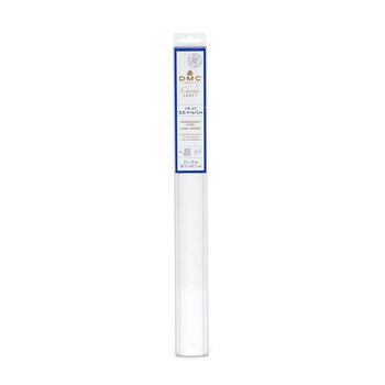 Iridescent White Aida - 14ct Aida Cloth, Image