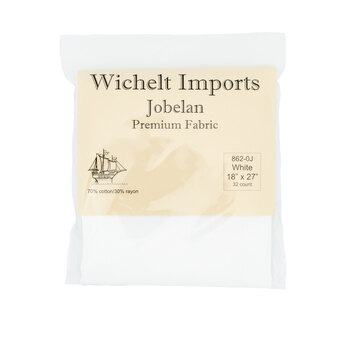 Wichelt - White - 32ct Jobelan Cloth - 18