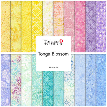 Tonga Blossom  Yardage by Timeless Treasures Fabrics, Image
