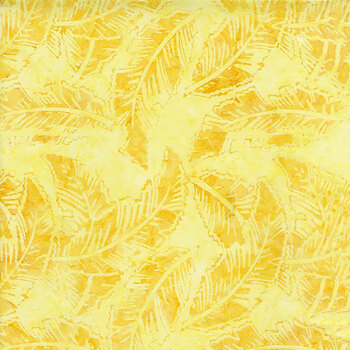 Tonga Blossom TONGA-B4069 YELLOW by Timeless Treasures Fabrics, Image