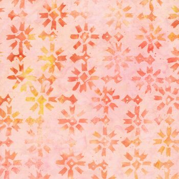 Tonga Blossom TONGA-B3317 APRICOT by Timeless Treasures Fabrics, Image