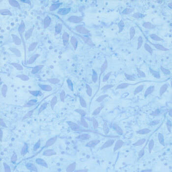 Tonga Blossom TONGA-B8913 OCEAN by Timeless Treasures Fabrics, Image