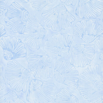 Tonga Blossom TONGA-B1063 POWDER by Timeless Treasures Fabrics, Image