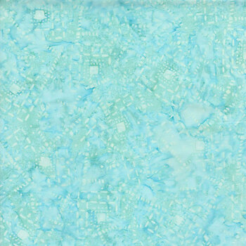 Tonga Blossom TONGA-B1503 AQUA by Timeless Treasures Fabrics, Image