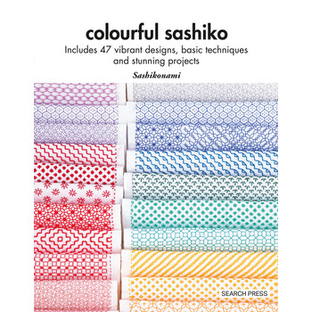 Colourful Sashiko Embroidery Book, Image