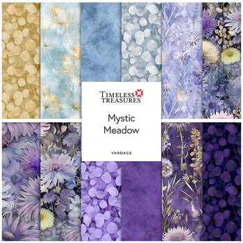 Mystic Meadow  Yardage by Timeless Treasures Fabrics, Image