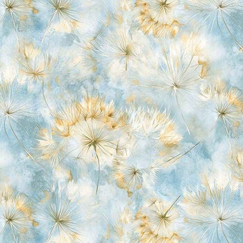 Mystic Meadow FLEUR-CD4217 SKY by Timeless Treasures Fabrics, Image