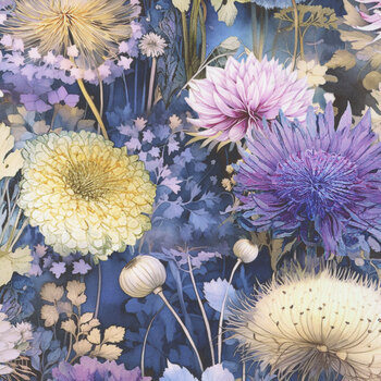 Mystic Meadow FLEUR-CD4211 BLOOM Blooming Wild Floral by Timeless Treasures Fabrics