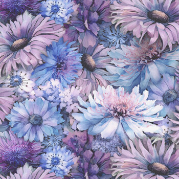 Mystic Meadow FLEUR-CD4214 THISTLE by Timeless Treasures Fabrics