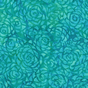 Tonga Mermaid TONGA-B4030 TEAL by Timeless Treasures Fabrics