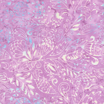 Tonga Mermaid TONGA-B4033 PLUM by Timeless Treasures Fabrics