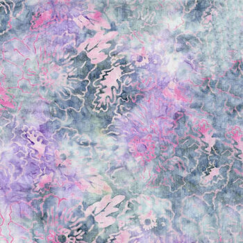 Tonga Mermaid TONGA-B4035 MAUVE by Timeless Treasures Fabrics, Image