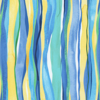 Poppy Serenade STRIPE-CD4171 MULTI by Chong-A Hwang for Timeless Treasures Fabrics