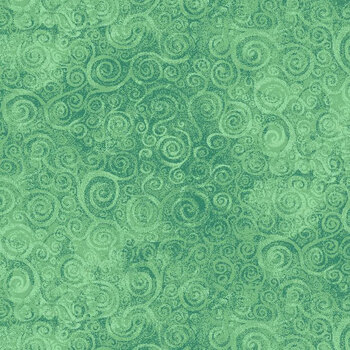 Poppy Serenade POPPY-CD4170 GREEN by Chong-A Hwang for Timeless Treasures Fabrics, Image