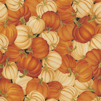 Give Thanks HARVEST-CM4135 PUMPKIN by Timeless Treasures Fabrics