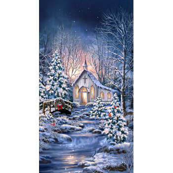 Peace & Harmony PANELDG-CD4184 MULTI Panel by Dona Gelsinger for Timeless Treasures Fabrics, Image