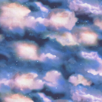 Peace & Harmony DONA-CD4186 NIGHT by Dona Gelsinger for Timeless Treasures Fabrics