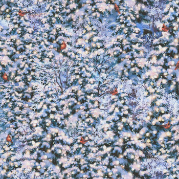 Peace & Harmony DONA-CD4185 FROST by Dona Gelsinger for Timeless Treasures Fabrics