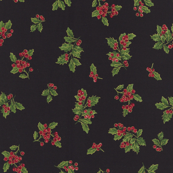 Merry Christmas 2026 HOLIDAY-CM4147 HOLLY by Timeless Treasures Fabrics