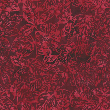 Tonga Poinsettia TONGA-B3276 CRIMSON by Timeless Treasures Fabrics