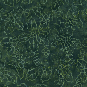 Tonga Poinsettia TONGA-B3564 SPRUCE by Timeless Treasures Fabrics