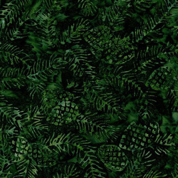 Tonga Poinsettia TONGA-B1858 FOREST by Timeless Treasures Fabrics, Image