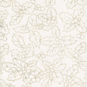 Tonga Poinsettia TONGA-B3564 SNOW by Timeless Treasures Fabrics