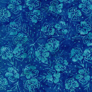 Tonga Fandango TONGA-B3995 BLUE by Timeless Treasures Fabrics, Image