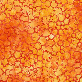 Tonga Fandango TONGA-B4025 FLAME by Timeless Treasures Fabrics, Image