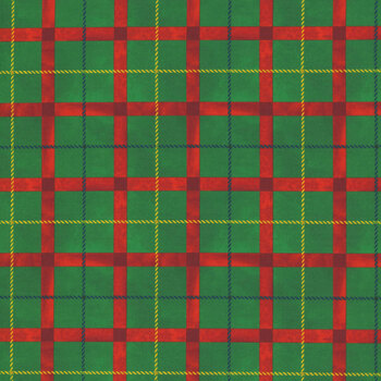 Winter Wonder 55172D-6 Green by Whistler Studios for Windham Fabrics, Image