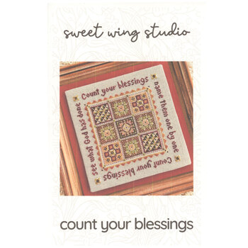 Count Your Blessings Cross Stitch Pattern, Image