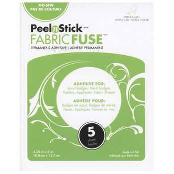 Therm O Web Peel-n-Stick Fabric Fuse - 4-1/4