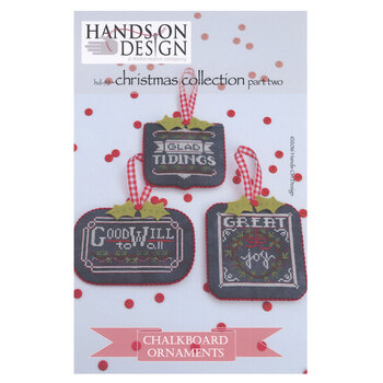 Chalkboard Ornaments - Christmas Collection Part 2 Cross Stitch Pattern, Image