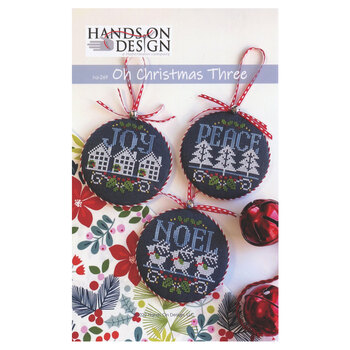 Oh Christmas Three Cross Stitch Pattern, Image