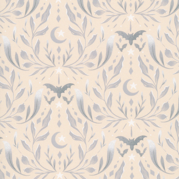 Hauntingly Yours W125-004-070 Cream by Gia Graham for White Owl Textiles