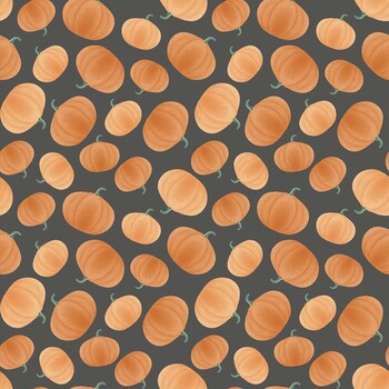 Hauntingly Yours W125-006-726 Gray by Gia Graham for White Owl Textiles, Image
