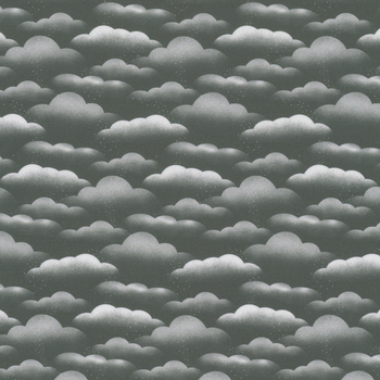 Hauntingly Yours W125-007-750 Gray by Gia Graham for White Owl Textiles