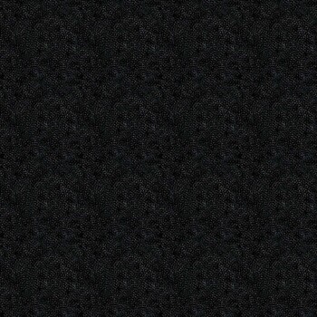 Hauntingly Yours W125-010-790 Black by Gia Graham for White Owl Textiles, Image