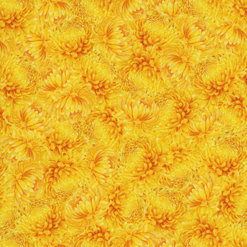 Monarch Meadow W100-031-240 Yellow by Nicole Tamarin for White Owl Textiles
