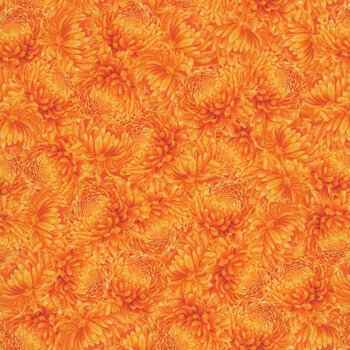 Monarch Meadow W100-031-266 Orange by Nicole Tamarin for White Owl Textiles