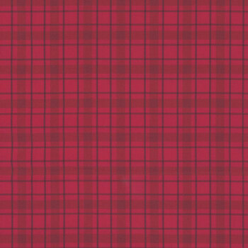 Monarch Meadow W100-034-330 Red by Nicole Tamarin for White Owl Textiles