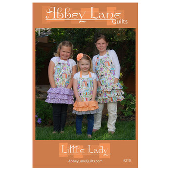 Little Lady Children's Apron Pattern, Image