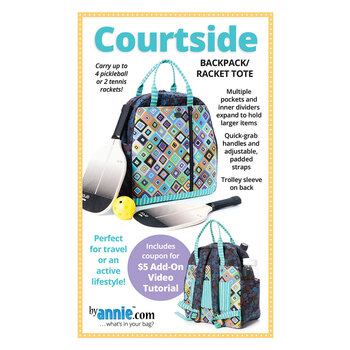 Courtside Backpack/Racket Tote Pattern, Image