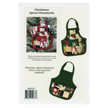 Christmas Apron Ornament Acrylic Template, Image