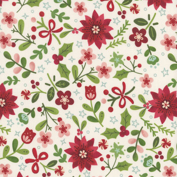 Peppermint & Pine R791909D-MULTI Winter Folk by Lamb Farm Designs for Marcus Fabrics